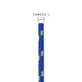 vidaXL Lodné lano modré 3 mm 250 m polypropylén