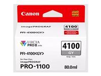 80 ml - sivá - originálna - závesný box - atramentová kazeta - pre imagePROGRAF PRO-1100