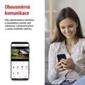 GoSmart vonkajšia otáčacia kamera IP-6000 OWL s 4G/LTE, sivá
