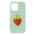 Puzdro Fruit 2v1 pre iPhone 16 6,1" zelená