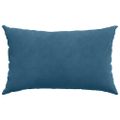 vidaXL Vankúše na pohovku 2 pcs Modrá 50 x 30 cm Kordúrová tkanina