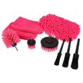 Multifunkčná sada na umývanie auta SIXTOL CAR DETAILING PINK 9
