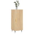 vidaXL Komoda dub sonoma 34,5x34x90 cm spracované drevo