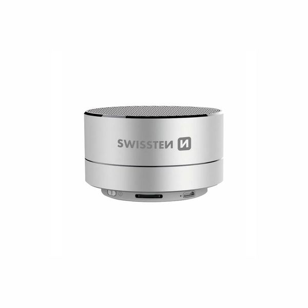 SW BLUETOOTH REPRODUKTOR i-METAL - STRIEBORNÁ