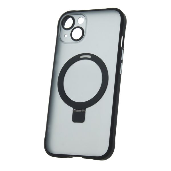 Puzdro Mag Ring pre iPhone 13 6,1" čierna