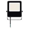 LED reflektor VISIO čierny, 50 W neutrálna biela