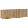 VidaXL 8 dielna súprava nástennej TV skrinky Artisan Oak
