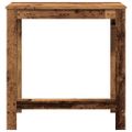 vidaXL Barový stôl staré drevo 102x50x103,5 cm kompozitné drevo