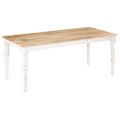 vidaXL Jedálenský stôl 180x90x76 cm masívne mangovníkové drevo