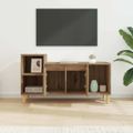 vidaXL TV skrinka 100 x 35 x 55 cm Remeselný dub Kompozitné drevo