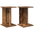 vidaXL Stojan na rastliny 2 ks Staré drevo 25 x 25,5 x 40,5 cm