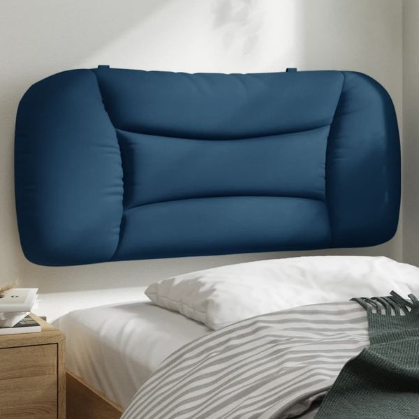 vidaXL Vankúš na čelo postele Hvar modrý 80 cm látka