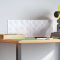 vidaXL Schodový rošt 2 ks 30 x 20 cm Strieborná Hliník Obdĺžnikový