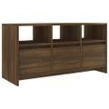 vidaXL TV skrinka hnedý dub 102x37,5x52,5 cm drevotrieska