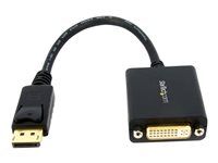 1920x1200 - Pasívny DVI video konvertor s aretačným DP konektorom (DP2DVI2) - Adaptér DisplayPort - DisplayPort (M) do DVI-I (F) - 15,2 cm - čierna - pre P/N: DK30C2DPEPUE, DK30C2DPPD, DK30C2DPPDUE, DK31C3HDPD, DK31C3HDPDUE, MST14DP123DP