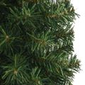 vidaXL Umelý vianočný stromček Zelená 150 cm PVC, oceľ a plast