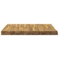 vidaXL Obdĺžnikový stôl 60 x 60 x 3,5 cm Štvorcový Biela
