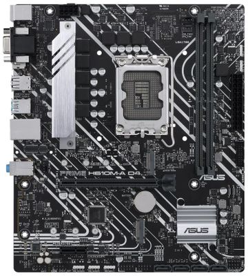 OPRAVENÉ - ASUS PRIME H610M-A D4-CSM / H610 / LGA1700 / 2x DDR4 / 2x M.2 / HDMI / DP / VGA / mATX Základná doska, Intel H610, LGA1700, 2× DDR4 DIMM (max. 64GB), 2× M.2, HDMI, DisplayPort, VGA, mATX - OPRAVENÉ