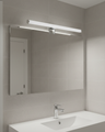 Q-315CH LED 7W/600lm/4000K zrkadlové svietidlo 50cm - čierne QTEC