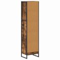 vidaXL Knižnica 40 x 30 x 155 cm Kompozitné drevo Dymová dub