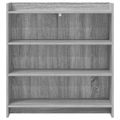 vidaXL Servírovacia skriňa Sivý Sonoma 75 x 36 x 80 cm