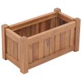 vidaXL Vyvýšený záhon 50x25x25 cm, tíkový masív