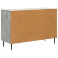 vidaXL Servírovacia skriňa so zásuvkou Betónovo sivá 89 x 34,5 x 60 cm