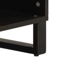 vidaXL TV skrinka 100x34x46 cm, mangový masív