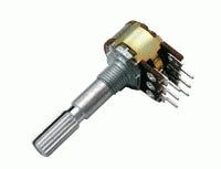 Potenciometer 50K/N stereo 6/30mm