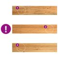vidaXL Okenný parapet 2 ks svetlohnedá 100x20x2 cm dubový masív