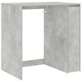 vidaXL Kabinet na práčku Betónová 87 x 60 x 89 cm Kompozitné drevo