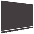 vidaXL Náhradná látka na markízu, antracitová, 500x350 cm, polyester