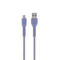 Kábel Maxlife MXUC-04 USB - USB-C 1,0 m 3A fialový