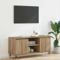 vidaXL TV skrinka 104 x 35 x 50 cm Remeselný dub Kompozitné drevo