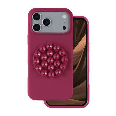 Silikónový obal Stick pre iPhone 17 Pro 6,3" gaštanový