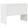vidaXL Stôl Biela 100 x 50 x 76 cm
