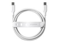 PanzerGlass empower kábel 240 W USB-C/USB-C, 2 m biely