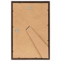 vidaXL Fotorámiky na stenu alebo stôl 3 ks čierne 59,4x84 cm MDF