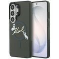 Puzdro Karl Lagerfeld IML KC Script MagSafe pre Samsung Galaxy S26 Ultra čierne