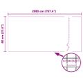 vidaXL Sieťka proti hmyzu Biela 60 x 2000 cm Sklolaminát