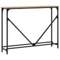 vidaXL Konzolový stolík dub sonoma 102x22,5x75 cm kompozitné drevo