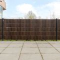 vidaXL Balkónové zásteny 10 ks hnedo-čierne 255x19 cm polyratan