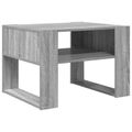 vidaXL Konferenčný stolík Sivý Sonoma 66 x 53 x 45 cm Kompozitné drevo