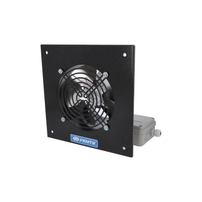 Ventilátor VENTS OV1 200 priemyselný, štvorcový (312x312mm), čierny