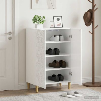 vidaXL Skriňa na topánky DELFT 59,5 x 39,5 x 90 cm Kompozitné drevo