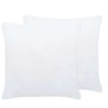 vidaXL Výplne do vankúšov 4 ks 50x50 cm biele
