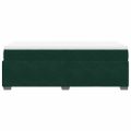 vidaXL Posteľný rám boxsping s matracom tmavozelený 80x200 cm zamat