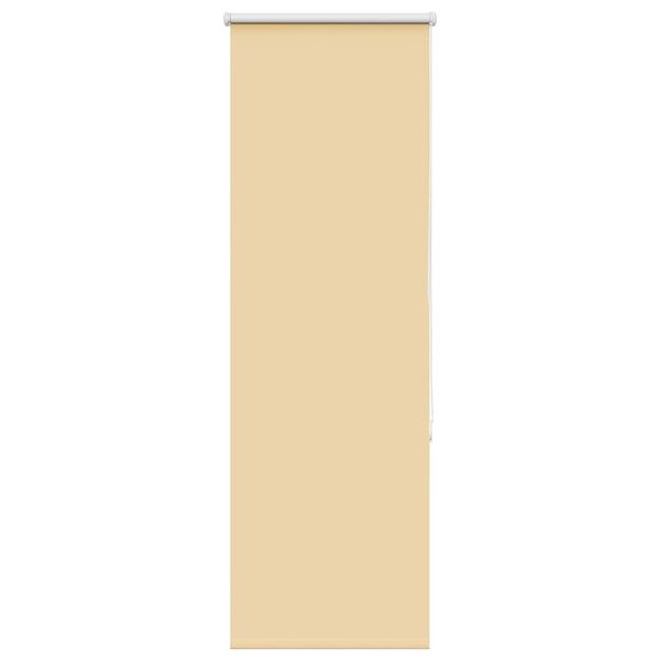 vidaXL Roleta Zatemnenie Béžová 55x130 cm Šírka látky 50,7cm Polyester
