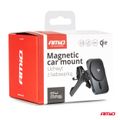 Držiak magnetický s rýchlonabíjačkou do auta Qi2 15W AMiO-04180