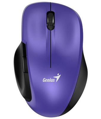 Genius 8200S/Ergonomická/Blue Track/Bezdrátová USB/Fialová Myš, bezdrátová, optická, 1200dpi, 5 tlačítek, tichá, BlueEye senzor, USB, fialová
